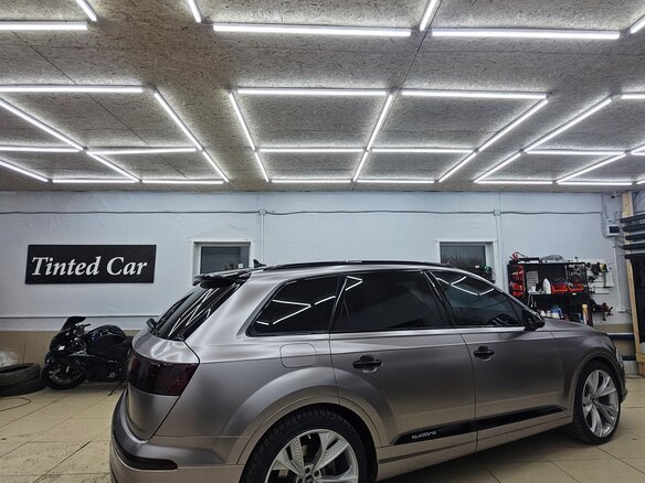 2015 Audi Q7 II (4M), серебристый, 3500000 рублей - вид 2