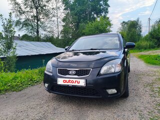 2010 Kia Rio II Рестайлинг, чёрный, 500000 рублей, вид 1
