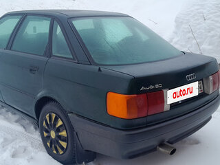 1990 Audi 80 IV (B3), зелёный, 130000 рублей, вид 2