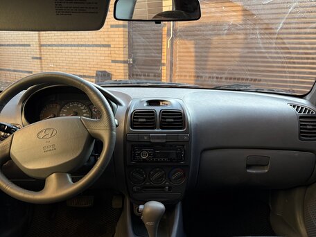 2008 Hyundai Accent ТагАЗ II, бежевый, 470000 рублей, вид 4