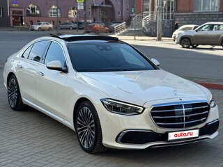 2021 Mercedes-Benz S-Класс 350 d VII (W223), белый, 6500000 рублей, вид 3