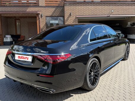 2021 Mercedes-Benz S-Класс 450 Long 4MATIC VII (W223), чёрный, 12000000 рублей, вид 5