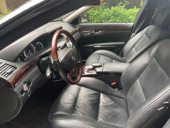 2012 Mercedes-Benz S-Класс 500 Long V (W221) Рестайлинг, чёрный, 2300000 рублей - вид 4