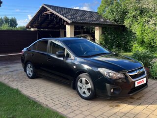2012 Subaru Impreza IV, чёрный, 870000 рублей, вид 1