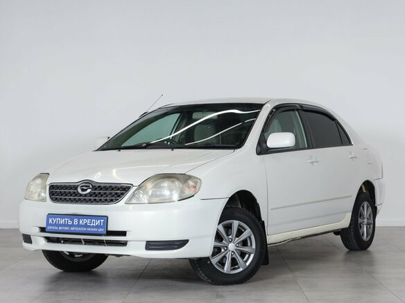 2002 Toyota Corolla VIII (E110) Рестайлинг, белый - вид 2