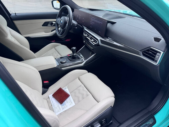2023 BMW M3 VI (G80), зелёный, 11000000 рублей - вид 8