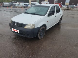2008 Renault Logan I, белый, 270000 рублей, вид 1