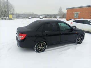 2016 Lada (ВАЗ) Granta I, чёрный, 390000 рублей, вид 5