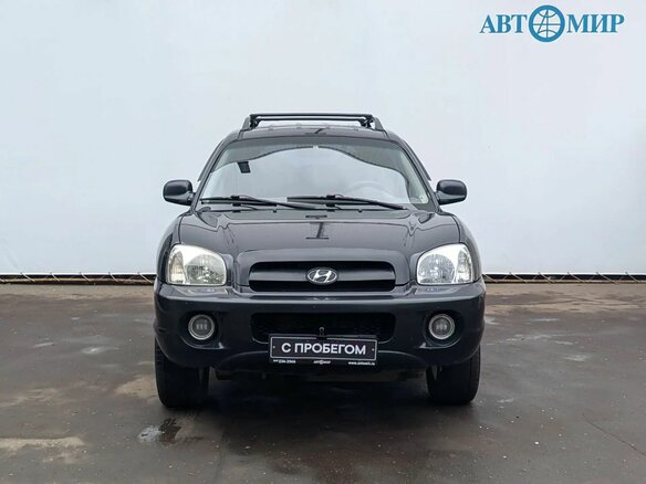 2008 Hyundai Santa Fe Classic Classic, чёрный, 649000 рублей - вид 1
