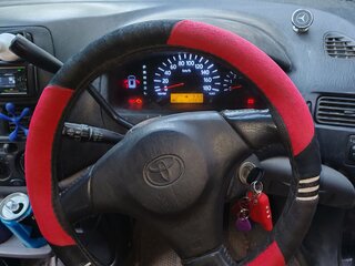 2001 Toyota Raum I, чёрный, 380000 рублей, вид 4