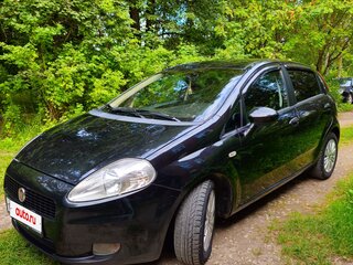 2007 Fiat Punto III Grande Punto, чёрный, 450000 рублей, вид 1