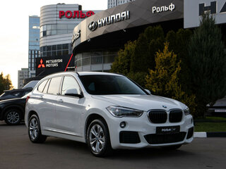 2018 BMW X1 20i xDrive II (F48), белый, 2498000 рублей, вид 2