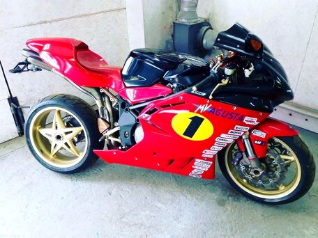 2001 MV Agusta F4 750, красный, 350000 рублей, вид 1