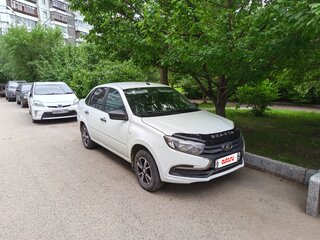 2019 Lada (ВАЗ) Granta I Рестайлинг, белый, 637000 рублей, вид 4