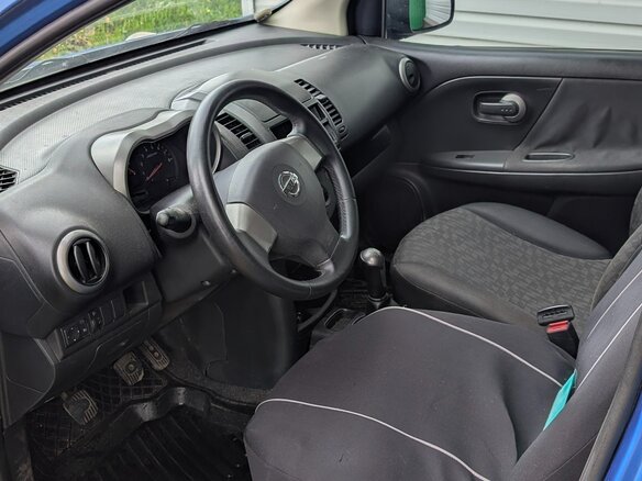 2008 Nissan Note I, синий, 345000 рублей - вид 6