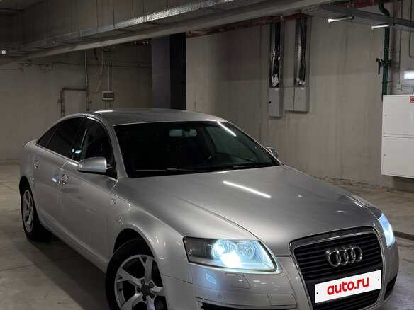 2005 Audi A6 III (C6), серебристый, 670000 рублей