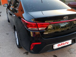 2017 Kia Rio IV, чёрный, 1185000 рублей, вид 4