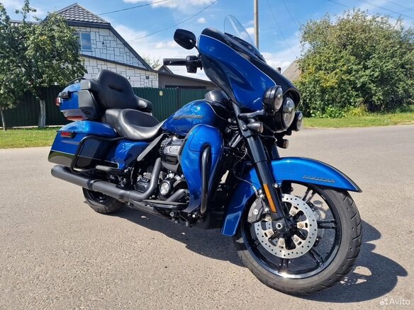 2022 Harley-Davidson Electra Glide, синий, 1590000 рублей - вид 11