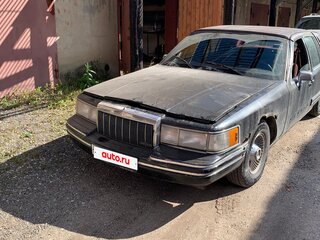 1990 Lincoln Town Car II, чёрный, 750000 рублей, вид 1