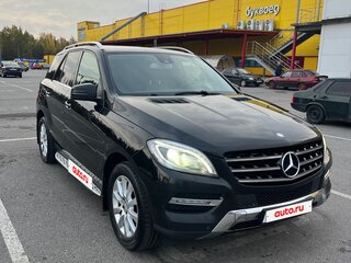 2013 Mercedes-Benz M-Класс 350 III (W166), чёрный, 1780000 рублей, вид 1