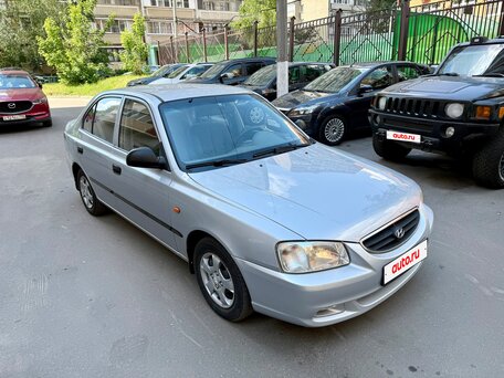 2007 Hyundai Accent ТагАЗ II, серый, 535000 рублей, вид 3