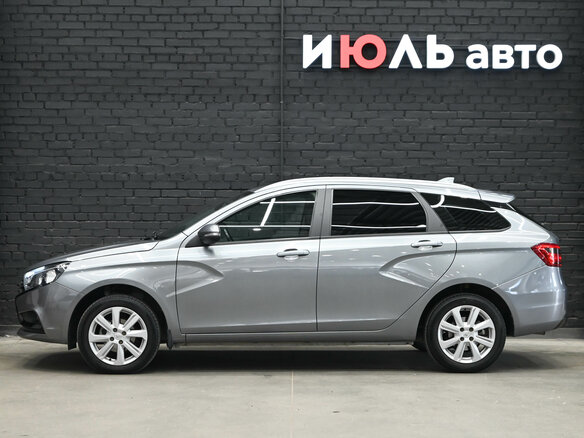2020 Lada (ВАЗ) Vesta SW I, серый, 1100000 рублей - вид 8