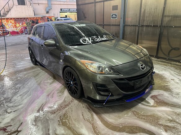 2010 Mazda 3 II (BL), серый, 970000 рублей - вид 2