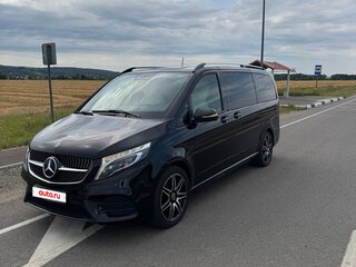 2020 Mercedes-Benz V-Класс Long 250 d длинный III (W447) Рестайлинг, чёрный, 7150000 рублей, вид 2
