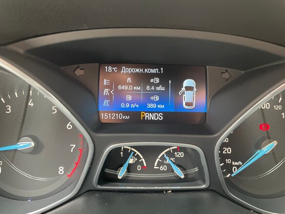 2018 Ford Focus III Рестайлинг, серебристый, 1150000 рублей - вид 11