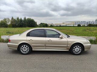 2006 Hyundai Sonata ТагАЗ IV (EF) Рестайлинг, бежевый, 445000 рублей, вид 3