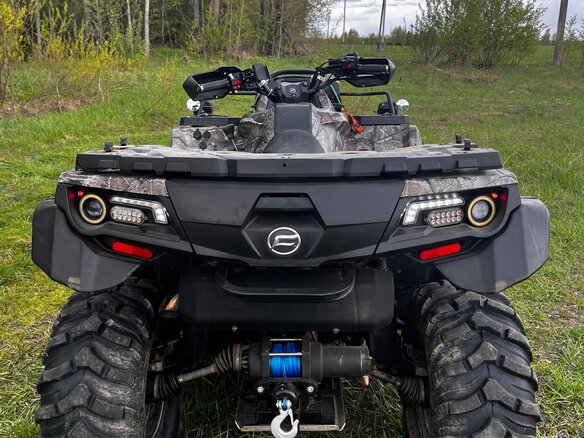 2018 CFMoto X8 H.O. EPS, серый, 930000 рублей - вид 2