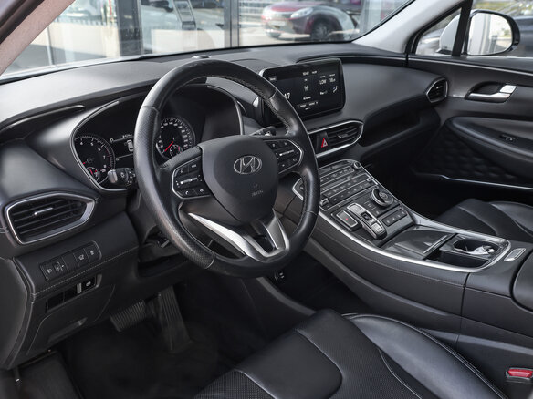 2021 Hyundai Santa Fe IV Рестайлинг, белый, 2998000 рублей - вид 16