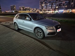 2014 Audi Q5 I (8R) Рестайлинг, серебристый, 1719000 рублей, вид 1