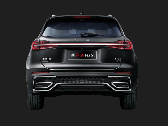 2025 Hongqi HS5 I Рестайлинг, чёрный - вид 4