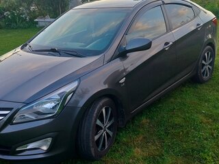 2015 Hyundai Solaris I Рестайлинг, серый, 920000 рублей, вид 1
