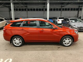 2019 Lada (ВАЗ) Vesta SW I, красный, 995000 рублей, вид 4