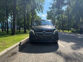2019 Mercedes-Benz V-Класс Extra Long 250 d экстра длинный III (W447) Рестайлинг, серый, 5700000 рублей, вид 2