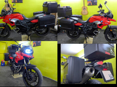 2017 BMW F 700 GS, красный, 680000 рублей, вид 5