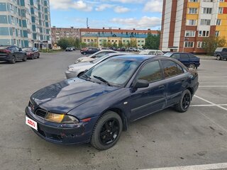 2001 Mitsubishi Carisma I Рестайлинг, синий, 185000 рублей, вид 2