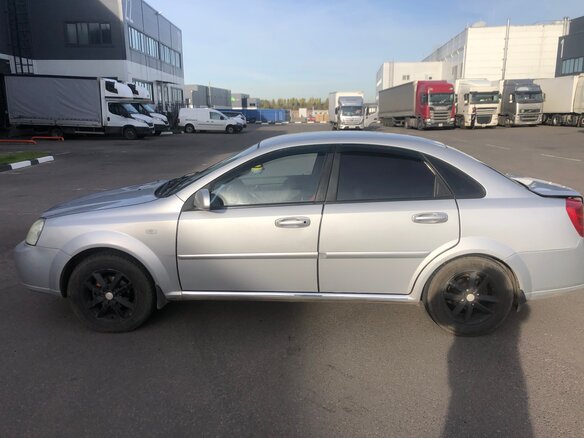 2008 Chevrolet Lacetti I, серебристый, 400000 рублей - вид 4