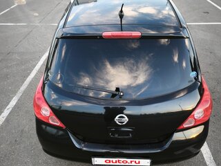 2009 Nissan Tiida Latio I, чёрный, 499000 рублей, вид 4