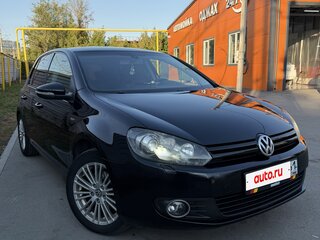 2012 Volkswagen Golf VI, чёрный, 830000 рублей, вид 2