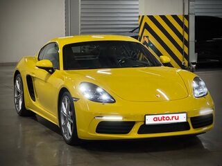 2018 Porsche Cayman S III 718 (982), жёлтый, 6700000 рублей, вид 4