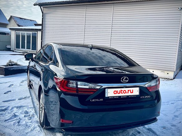 2017 Lexus ES 200 VI Рестайлинг, чёрный, 2400000 рублей - вид 7