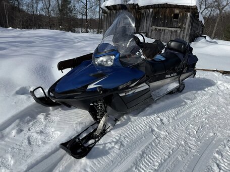 2013 Polaris Widetrak IQ, синий, 900000 рублей, вид 1