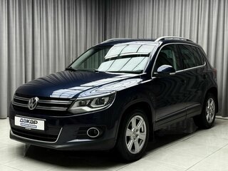 2011 Volkswagen Tiguan I Рестайлинг, синий, 1419000 рублей, вид 2