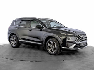 2021 Hyundai Santa Fe IV Рестайлинг, чёрный, 3075000 рублей, вид 3