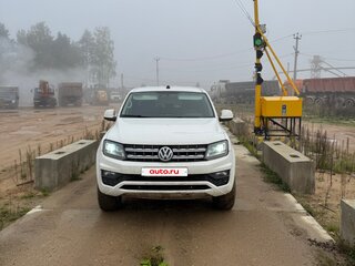 2017 Volkswagen Amarok I Рестайлинг, белый, 2900000 рублей, вид 3