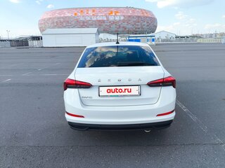 2022 Skoda Rapid II, белый, 1600000 рублей, вид 4