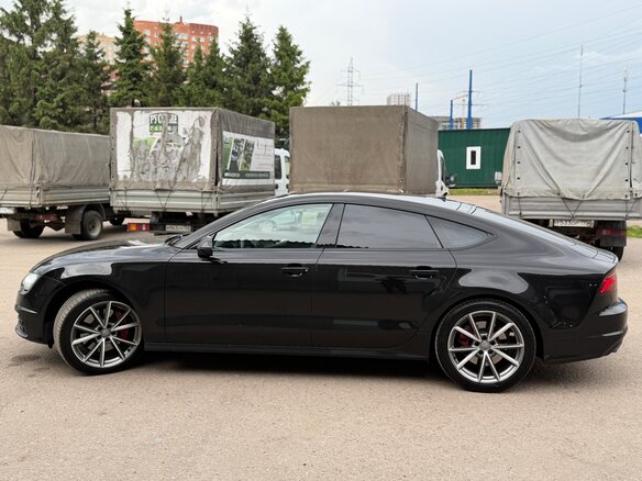 2015 Audi A7 I (4G) Рестайлинг, чёрный, 2720000 рублей - вид 7
